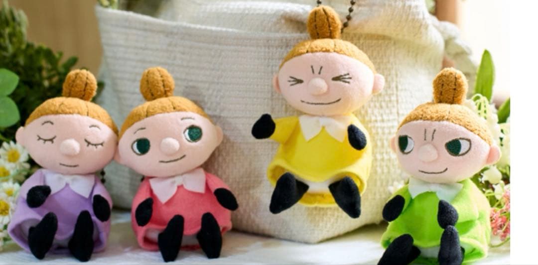 ムーミンショップ限定 いちごのようなリトルミィ きょうだいたち