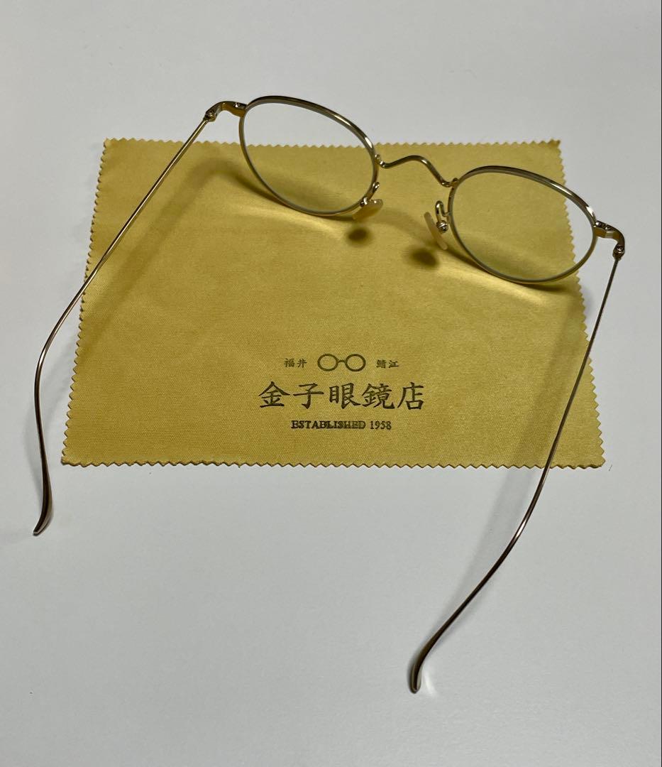 値下‼️未使用金子眼鏡人気ビンテージKV-47L BWG2 伊達ブルーライトカット