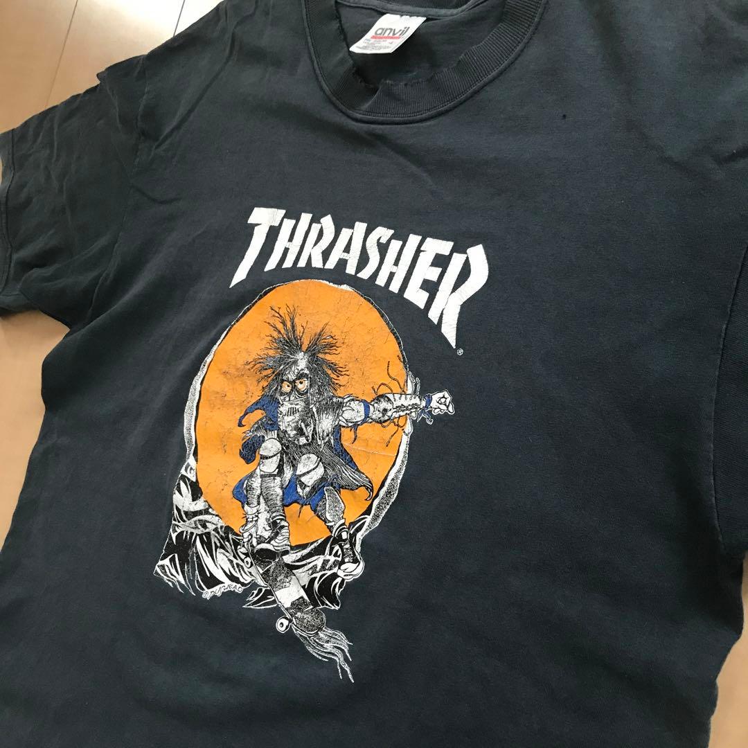 27 THRASHER スラッシャー 90年代ヴィンテージ Tシャツ - メルカリ