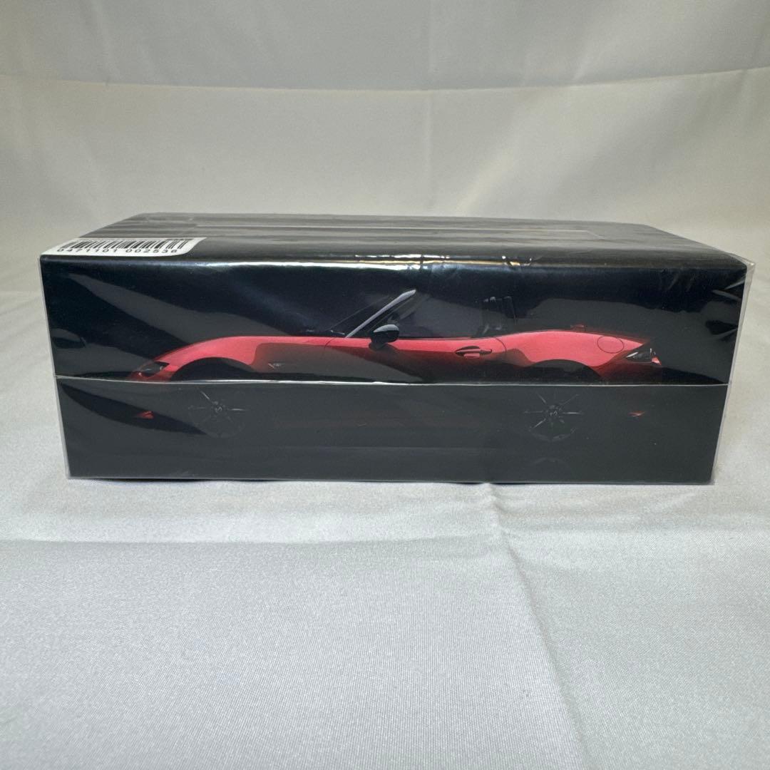 ミニカー　マツダNDロードスター マツダエース　ソウルレッドプレミアムメタリック