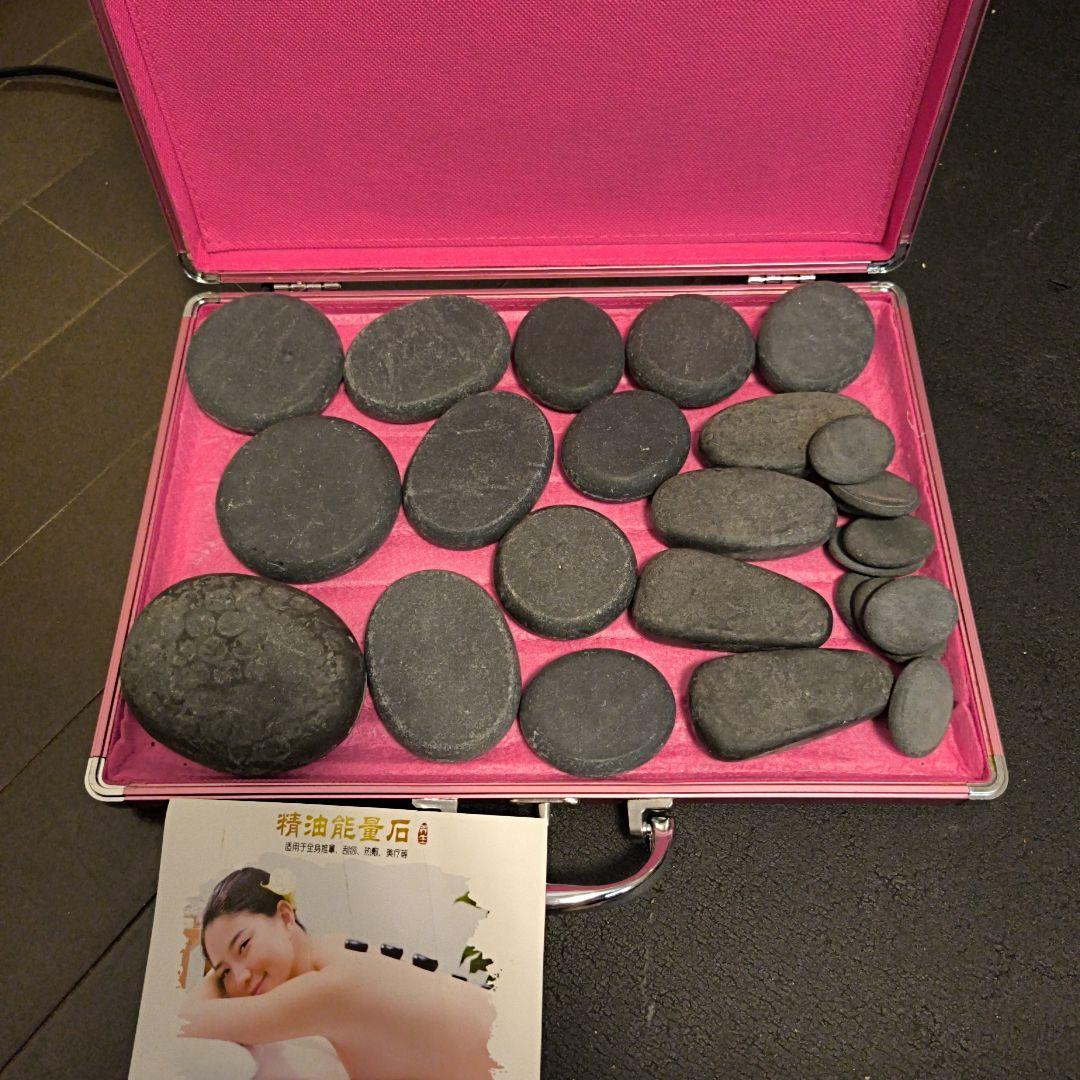 ホットストーンマッサージセット - メルカリ