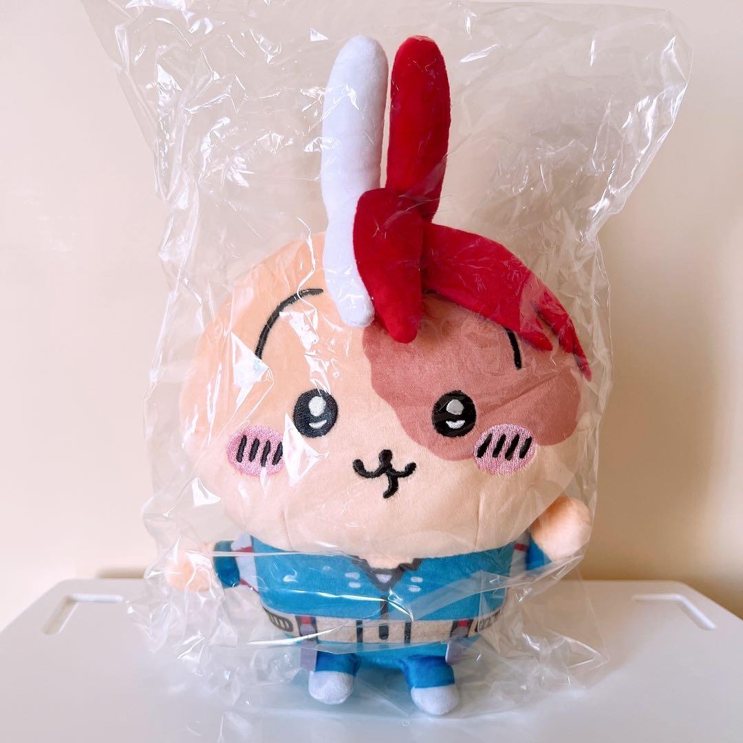 【ゆうゆう】僕のヒーローアカデミア　ちいかわ　うさぎ　ぬいぐるみ　S 僕のヒーローアカデミア×ちいかわ めちゃもふぐっとぬいぐるみ～轟焦凍