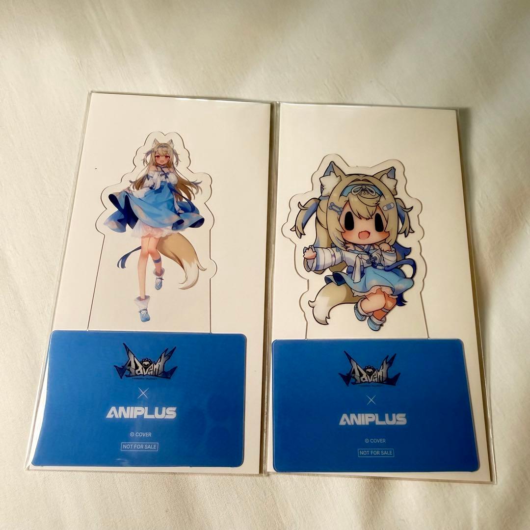 韓国 ホロライブ アニプラス en advent PETスタンド フワワ - メルカリ