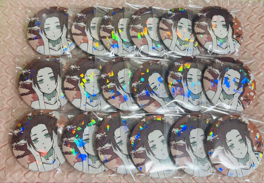 ブルーロック ホログラムマズル缶バッジ 糸師冴