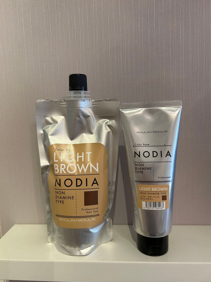 ノジア ノンダイアミン 新色ライトブラウン
