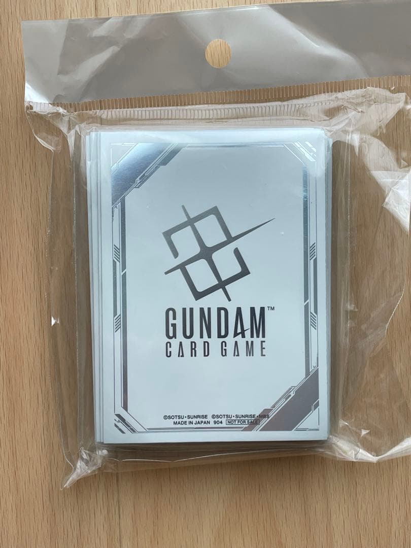 ガンダムカードゲーム β版体験会 プロモーションスリーブ GUNDAM CARD プロモーションオフィシャルカードスリーブ 【ガンダムカードゲーム