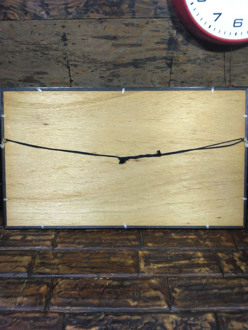 木版画 並木一 『松韻』限定 120部 直筆サイン 1991年 銀箔 日本画