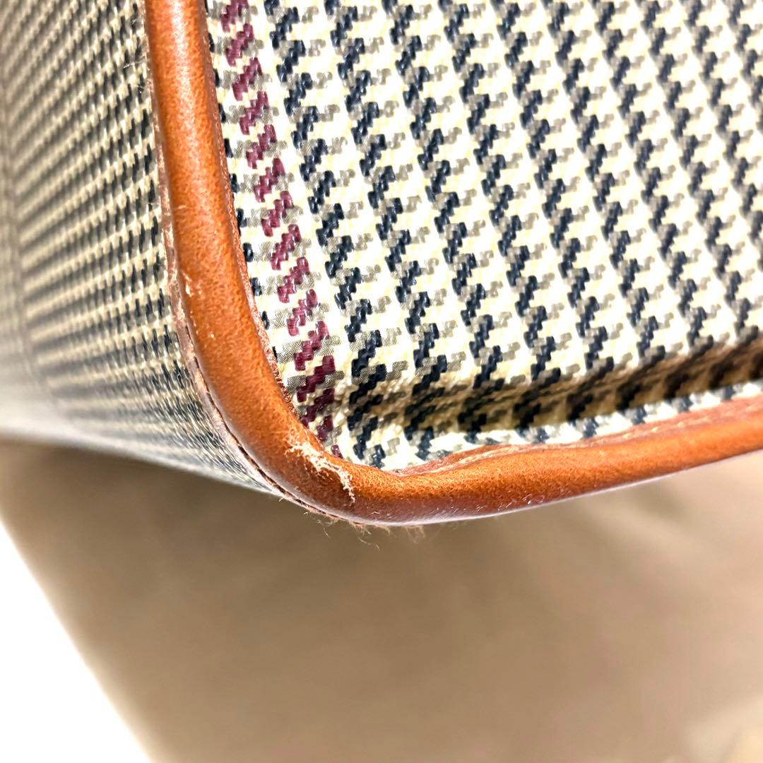 極希少 美品】ポロラルフローレン 千鳥格子 ボストンバッグ 2way 大