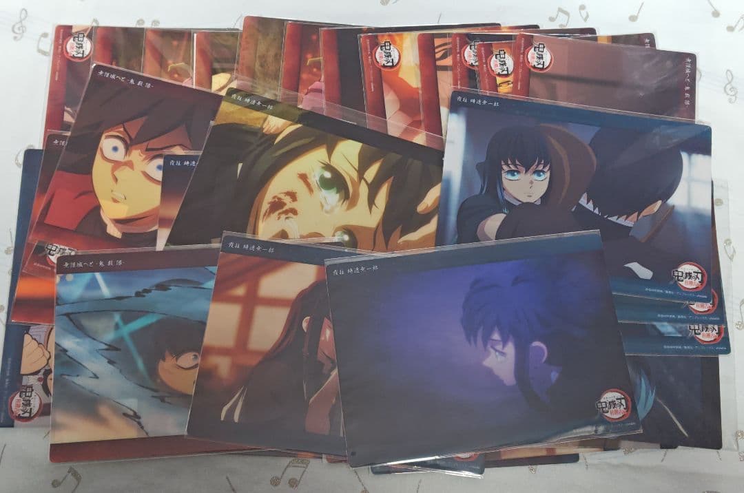 鬼滅の刃 ビッグクリアカード WEBSHOPくじ 時透無一郎 冨岡義勇