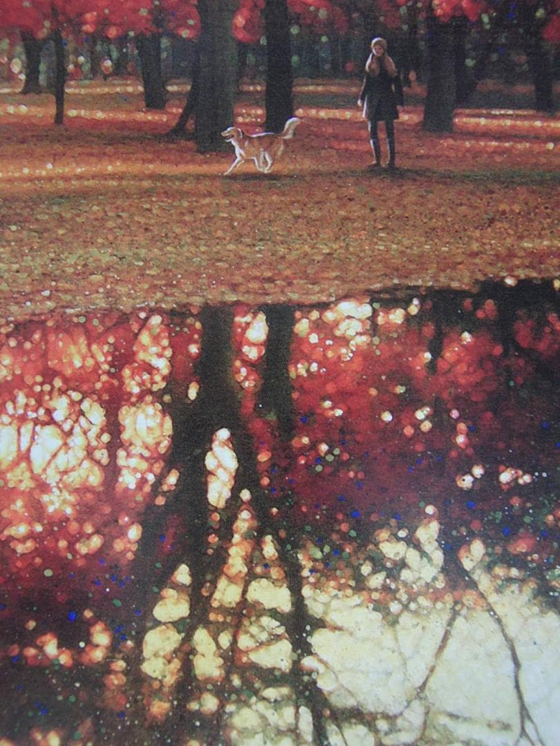 山地司、【Minamo-1】、希少な額装用画集より、状態良好、新品額装付