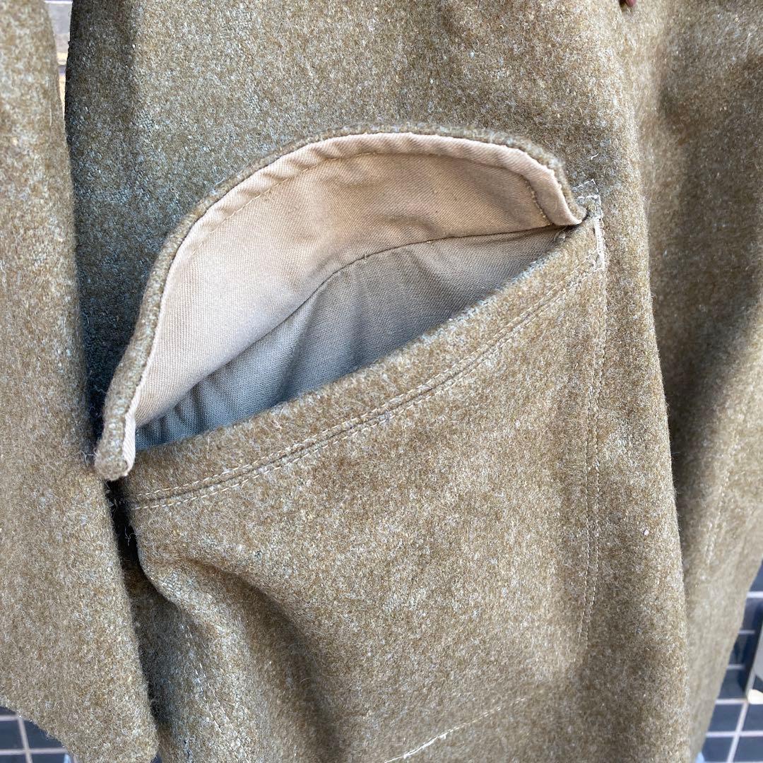 昭和17年製 旧日本軍 陸軍九八式 外套服 ウールコート 極上品 - メルカリ