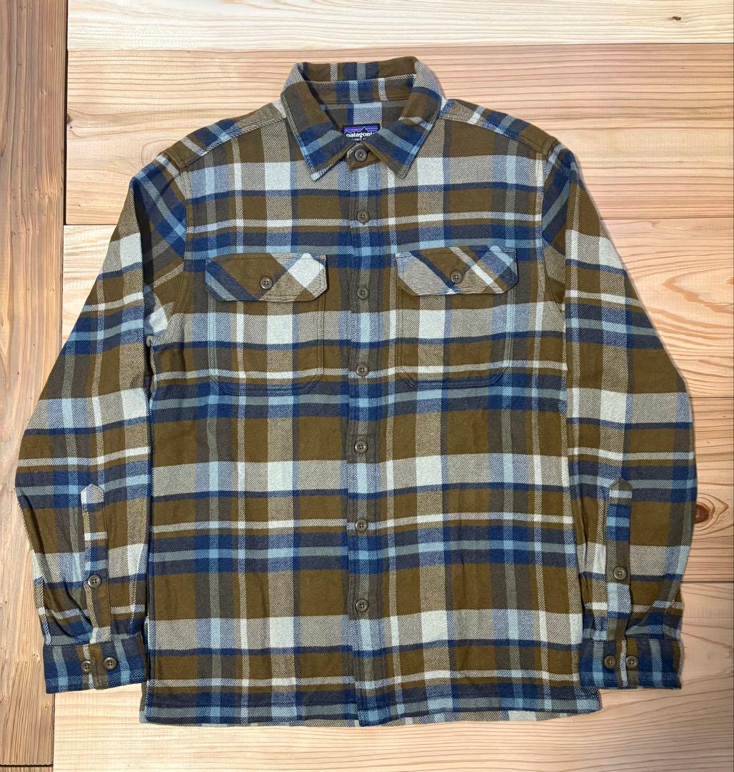 Patagonia パタゴニア フィヨルドヘビーフランネルシャツ XS