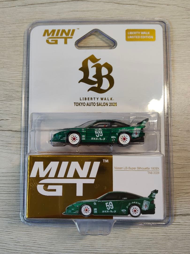 東京オートサロン 2026限定 MINIGT Nissan LB 180SX - メルカリ