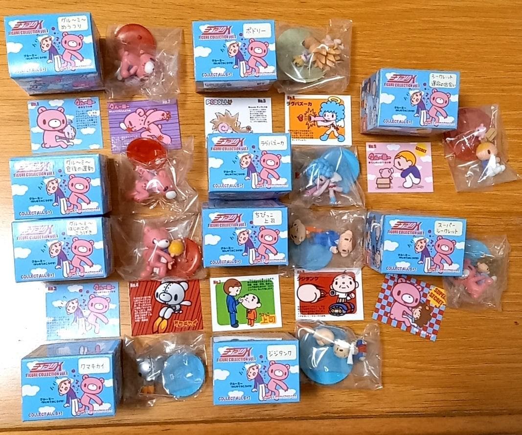 チャッX　フィギュアコレクション　vol.1　全種　スーパーシークレット有