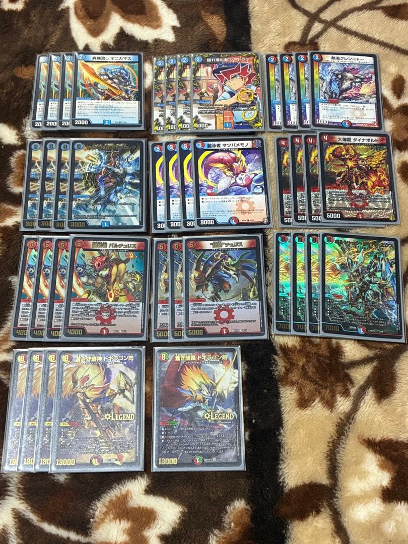 デュエルマスターズ 引退品 ドギラゴン剣(ノヴァ)デッキ 赤青バスター