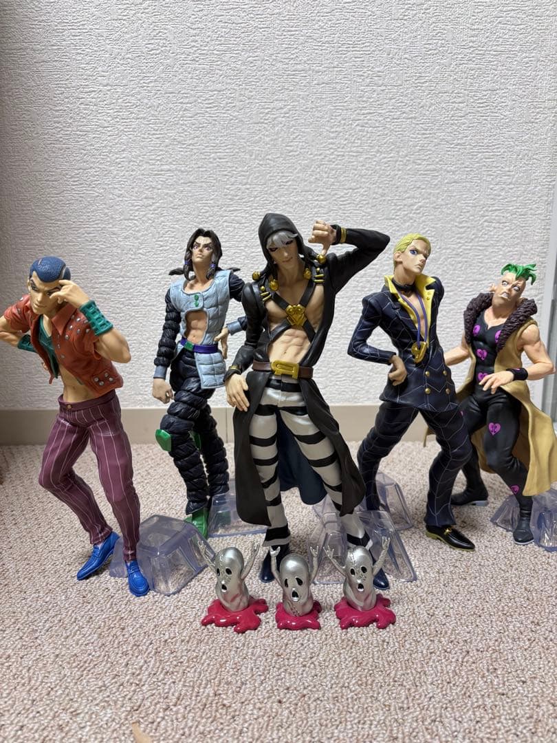 ジョジョの奇妙な冒険 一番くじ　暗殺チームフィギュア 5体セット