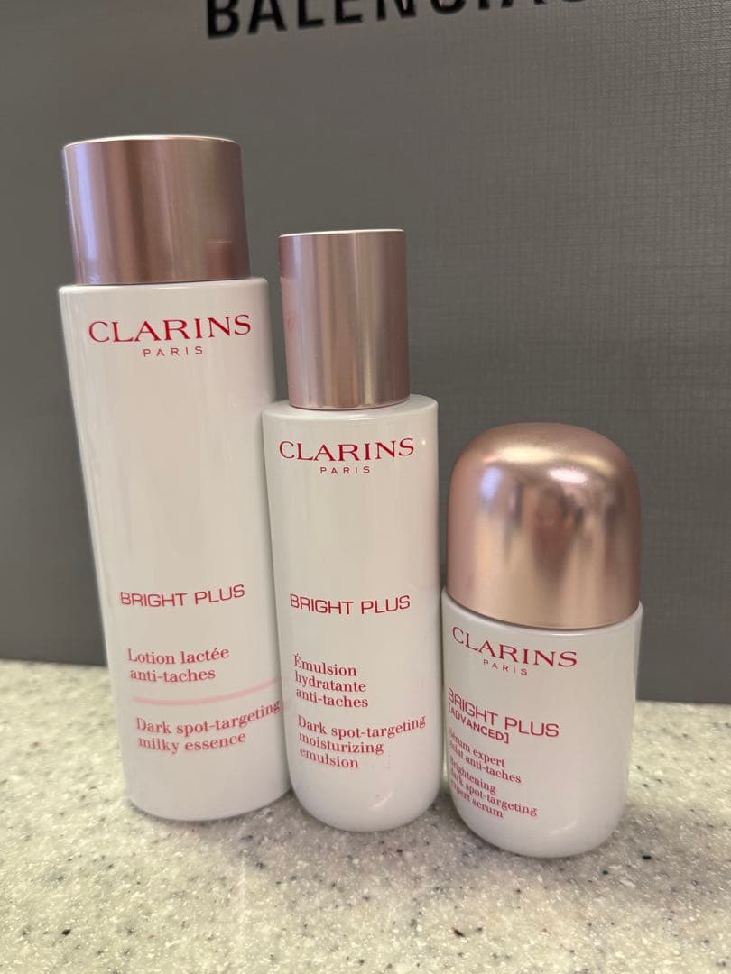 【交渉OK】CLARINS BRIGHT PLUS 3点セット
