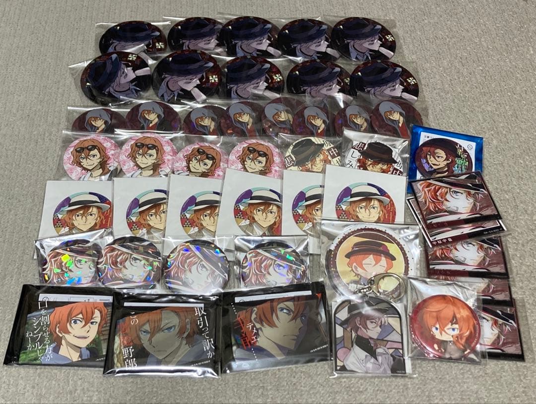 文豪ストレイドッグス　中原中也　缶バッジ　まとめ 文豪ストレイドッグス 文豪ストレイキャッツ 缶バッジ vol.2 中原中也