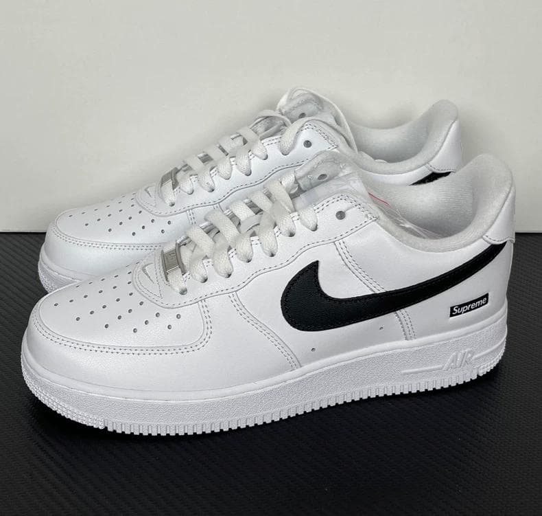 靴 Supreme Nike Air Force 1 White 27cm
