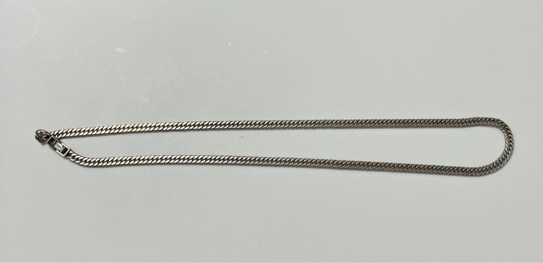 シルバー925 喜平 チェーンネックレス 6面ダブル