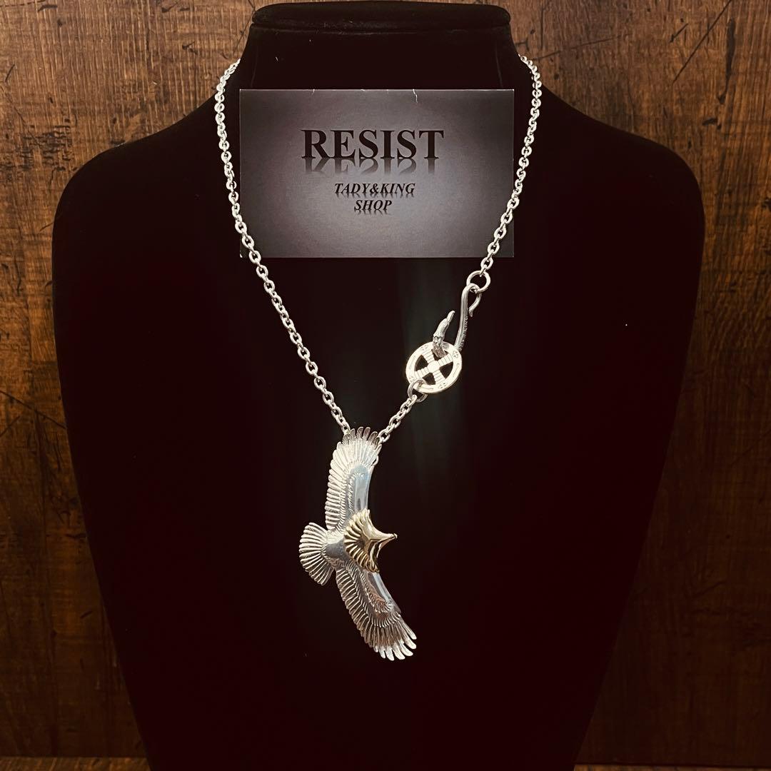 TADY&KING ネックレス カスタム 頭金 中イーグル ゴローズ魂を継承