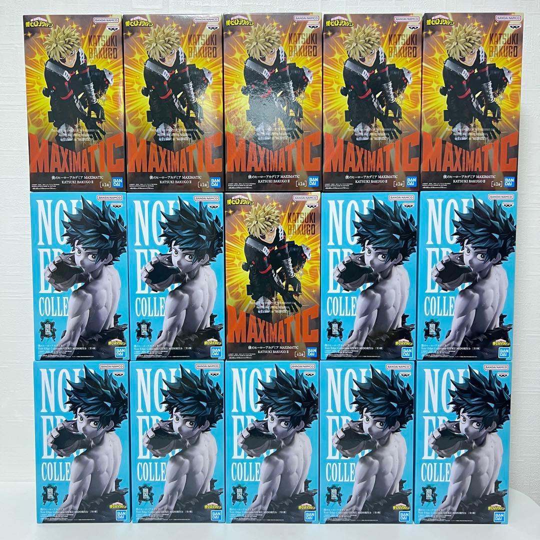 僕のヒーローアカデミア】緑谷出久 爆豪勝己 フィギュア まとめ売り 15