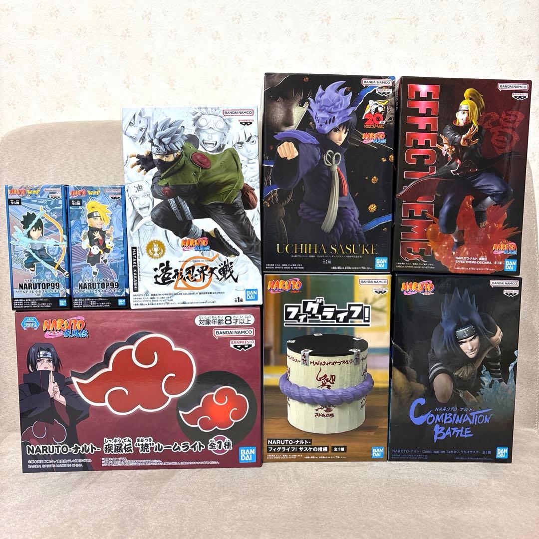 ナルト フィギュア まとめ売り 8点セット おまけ付き - メルカリ