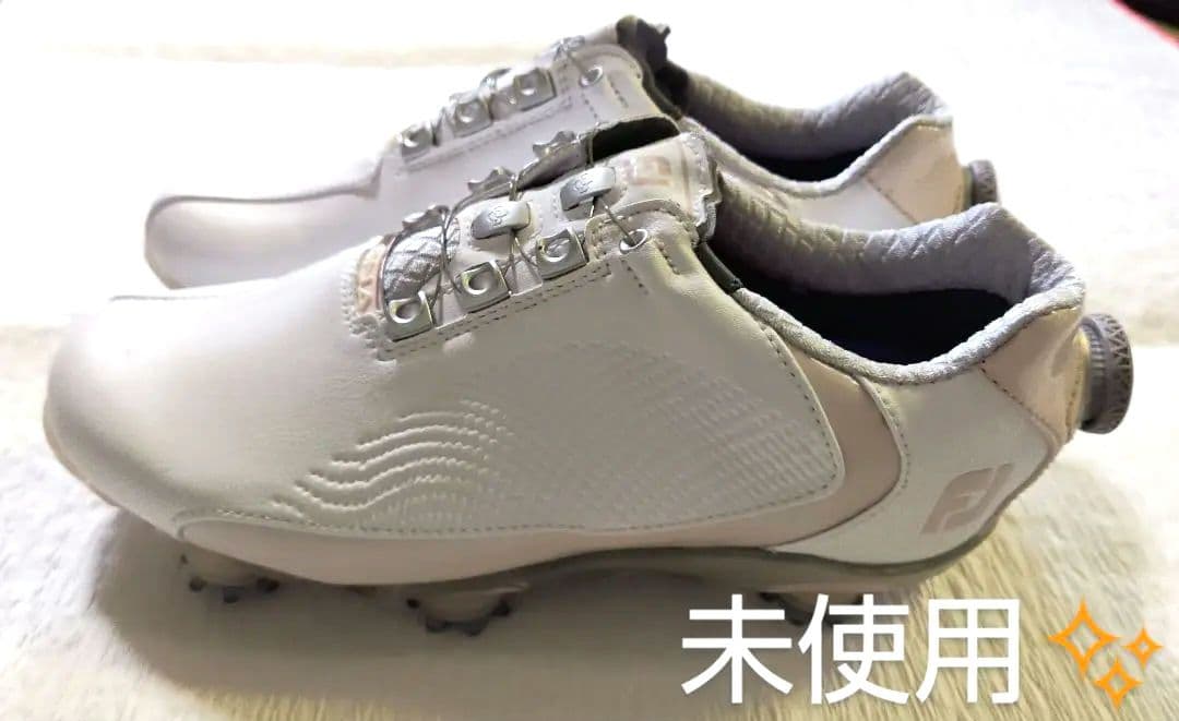 未使用✨️【フットジョイ】女性用ゴルフシューズ 24㌢ホワイト
