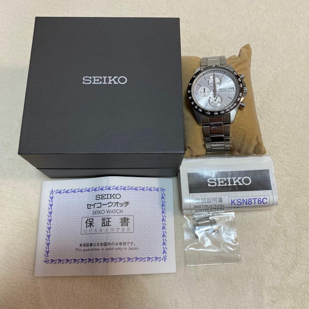 セイコー クロノグラフ腕時計 スピリットクオーツ SBTR007 - メルカリ