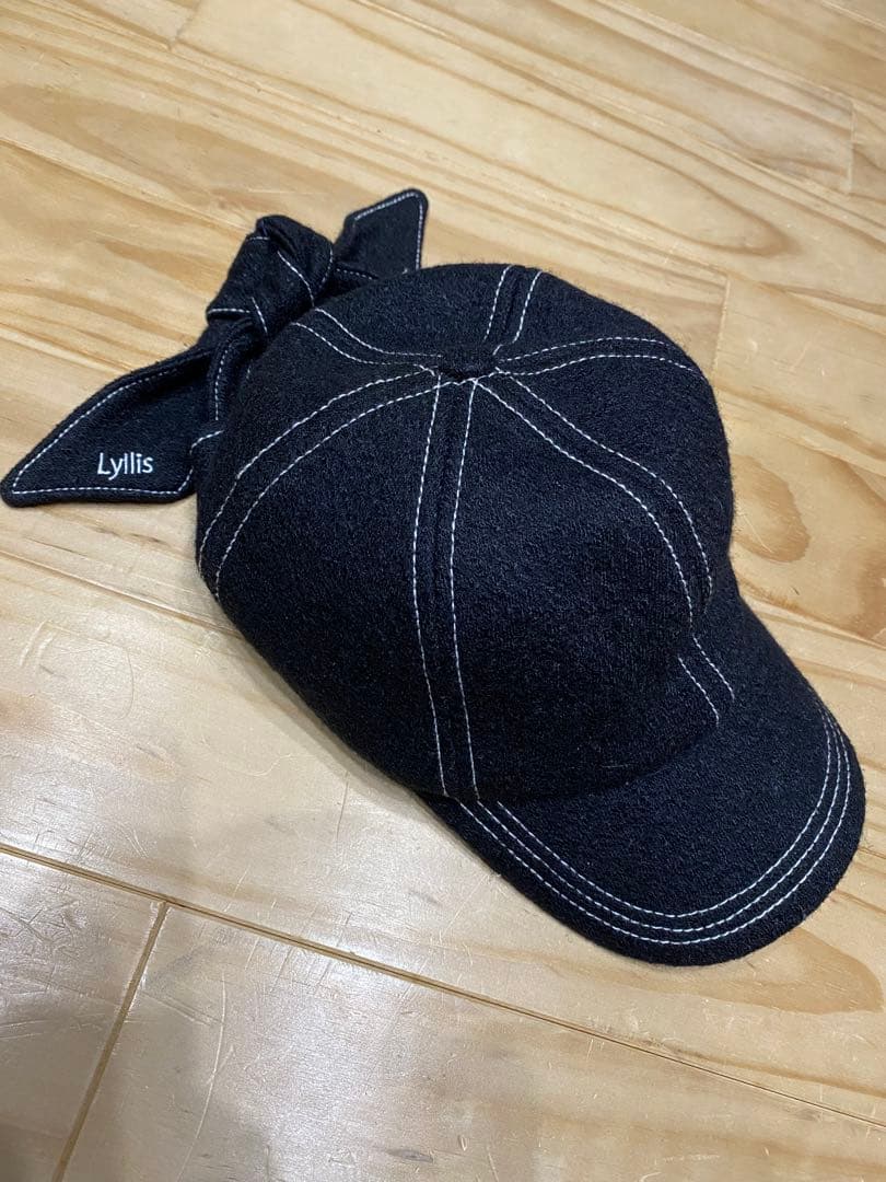 La Maison de Lyllis（メゾンドリリス） リボン キャップ