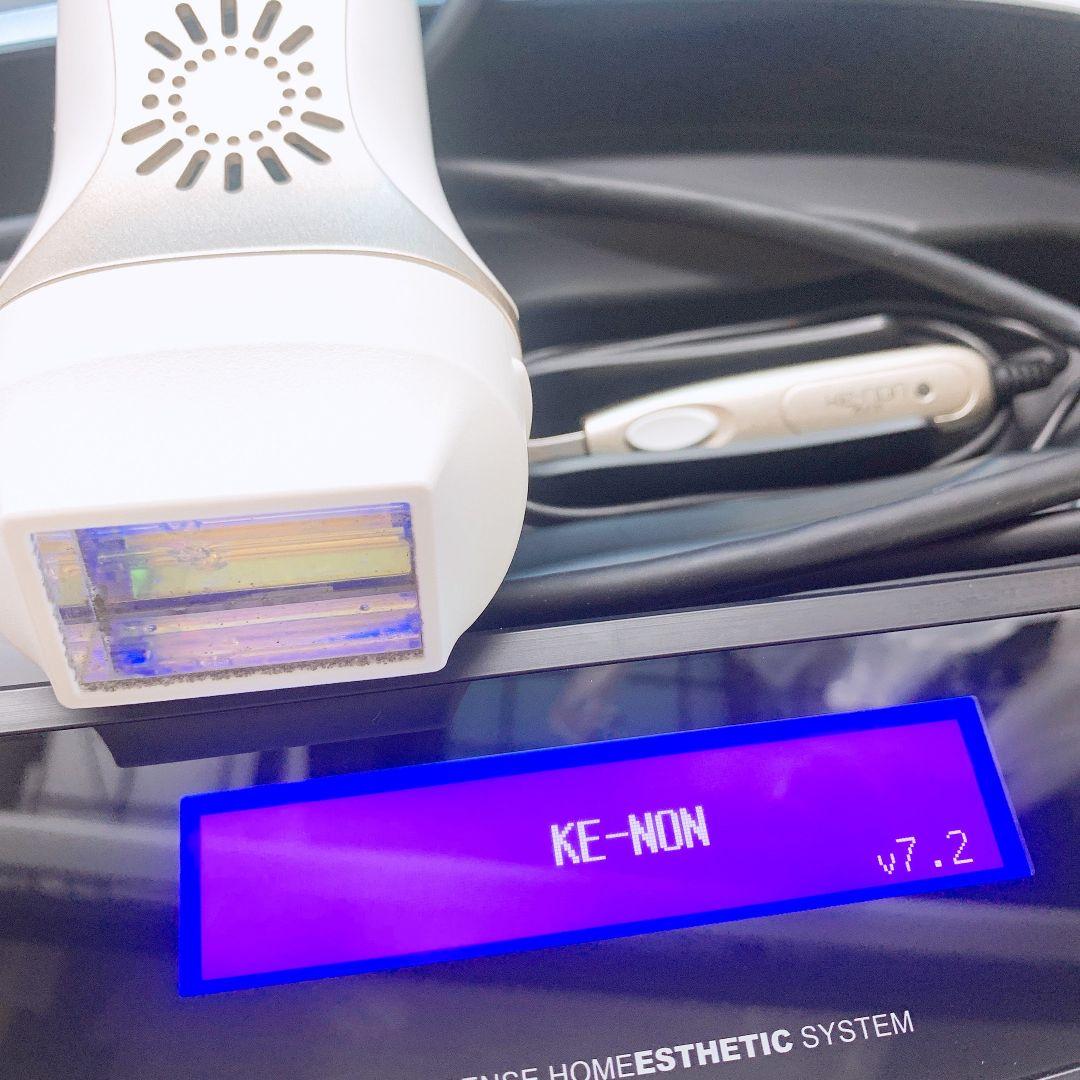 《ほぼ未使用⭐️眉毛脱毛器付き》 ケノン ver 7.2 カートリッジ２つ付き