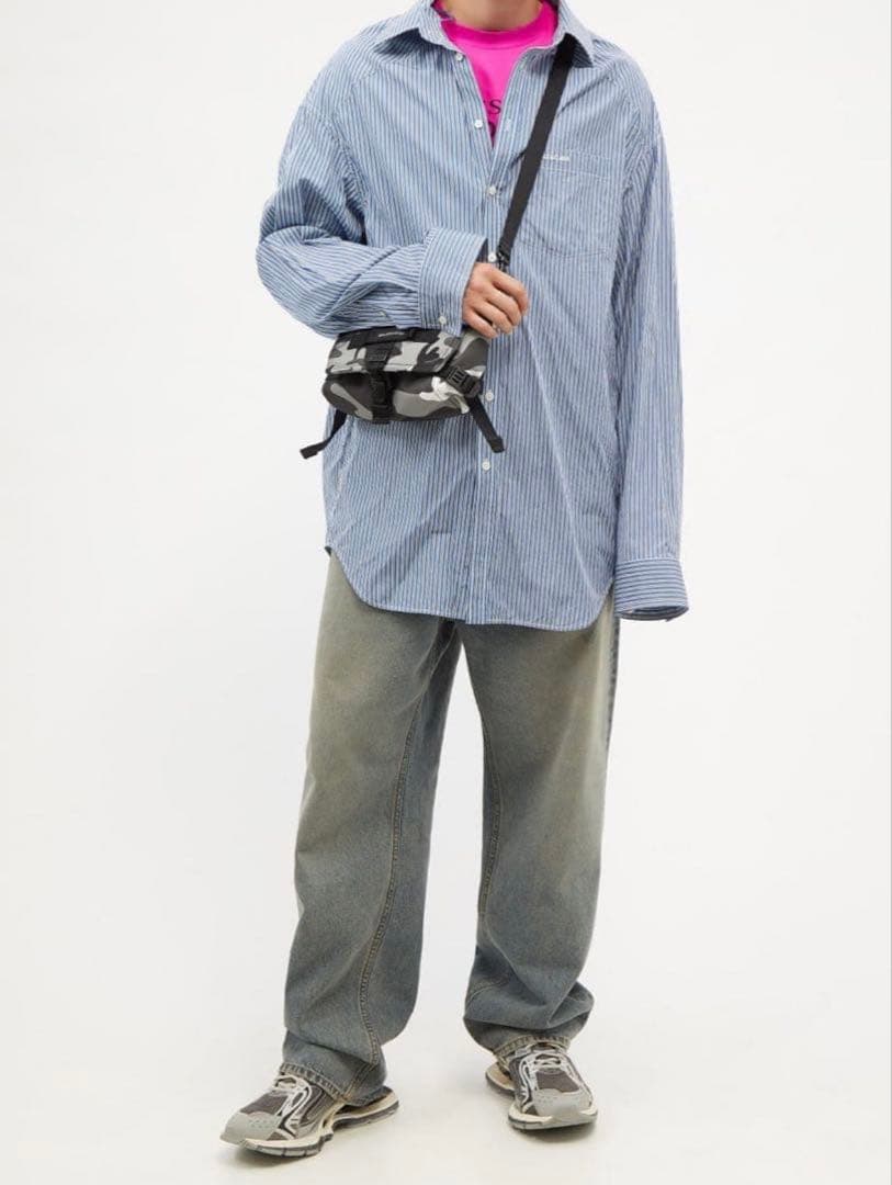 トップス BALENCIAGA oversized stripe shirt xxs