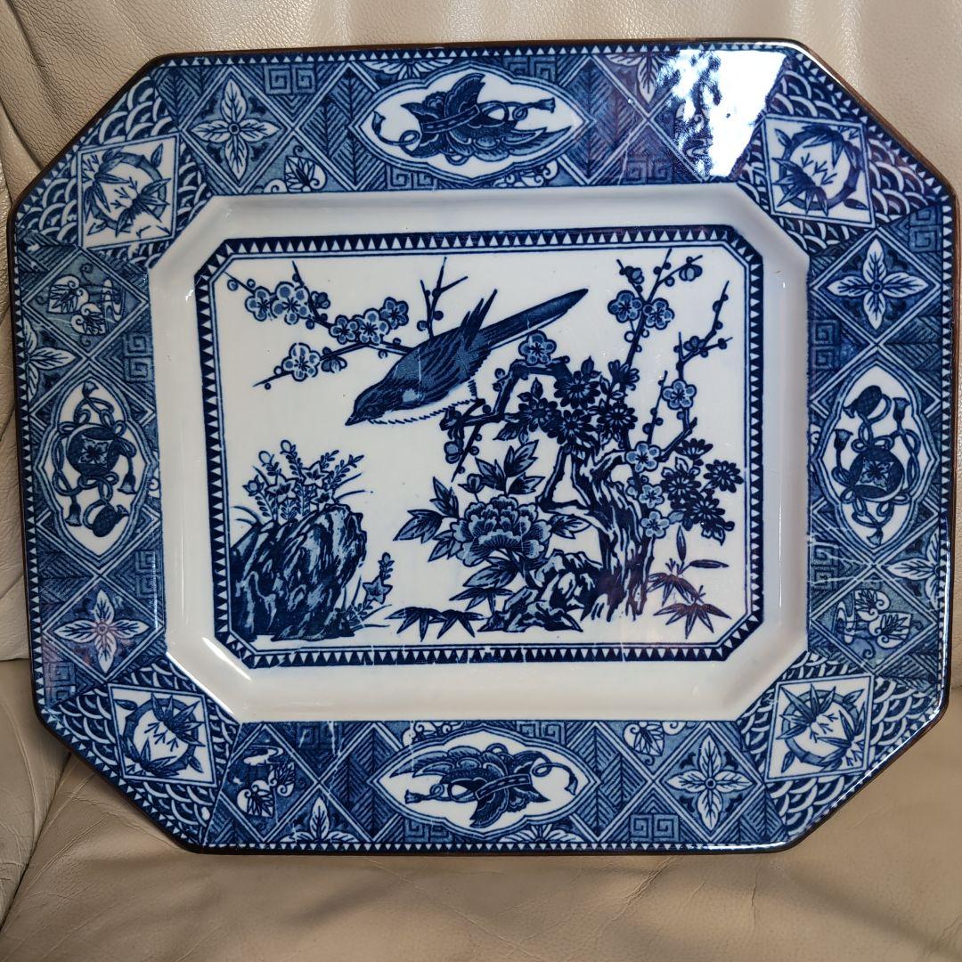 青白磁 八角形皿 勢州窯 大皿 美品 - メルカリ