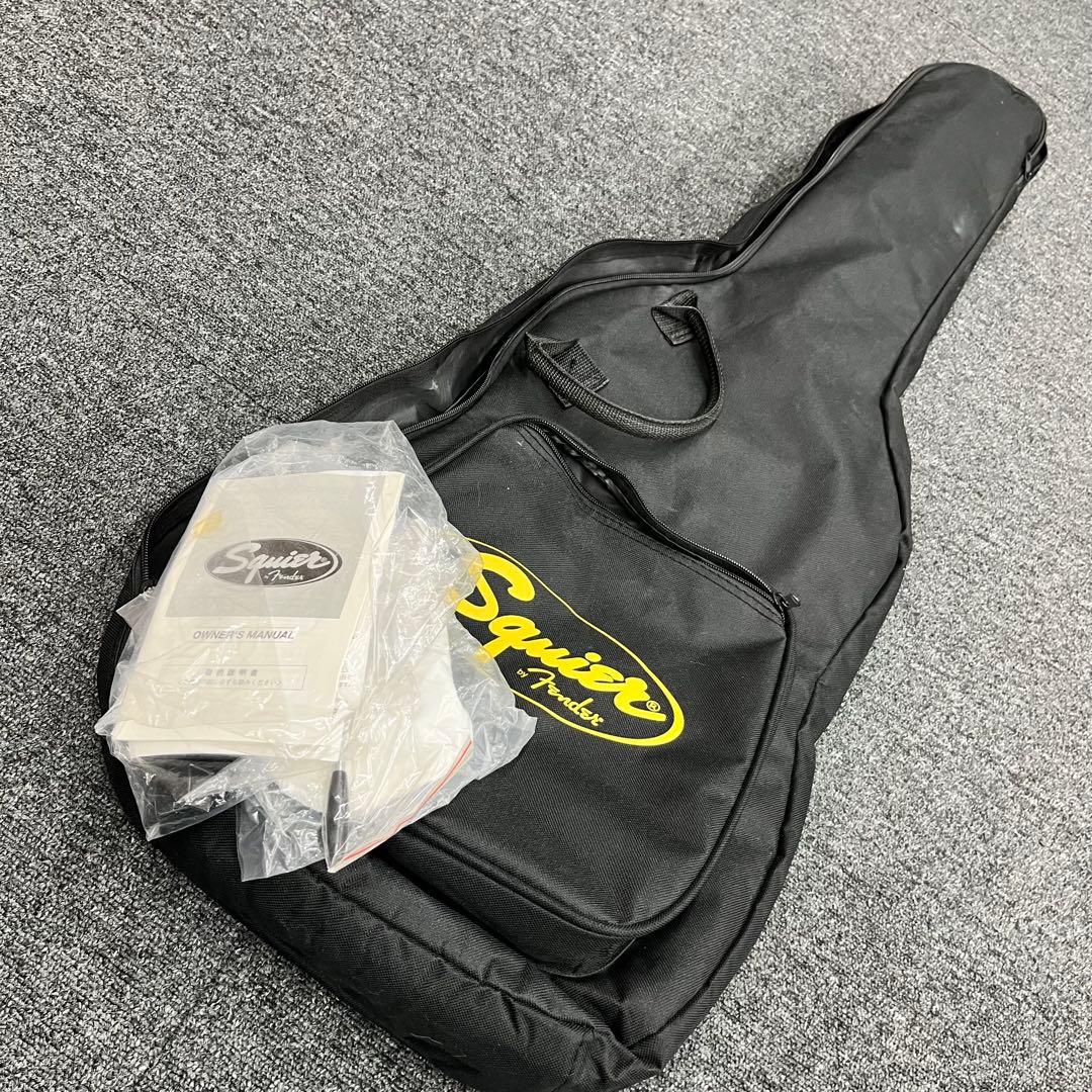 11556】Squier by Fender ストラトキャスター black - メルカリ