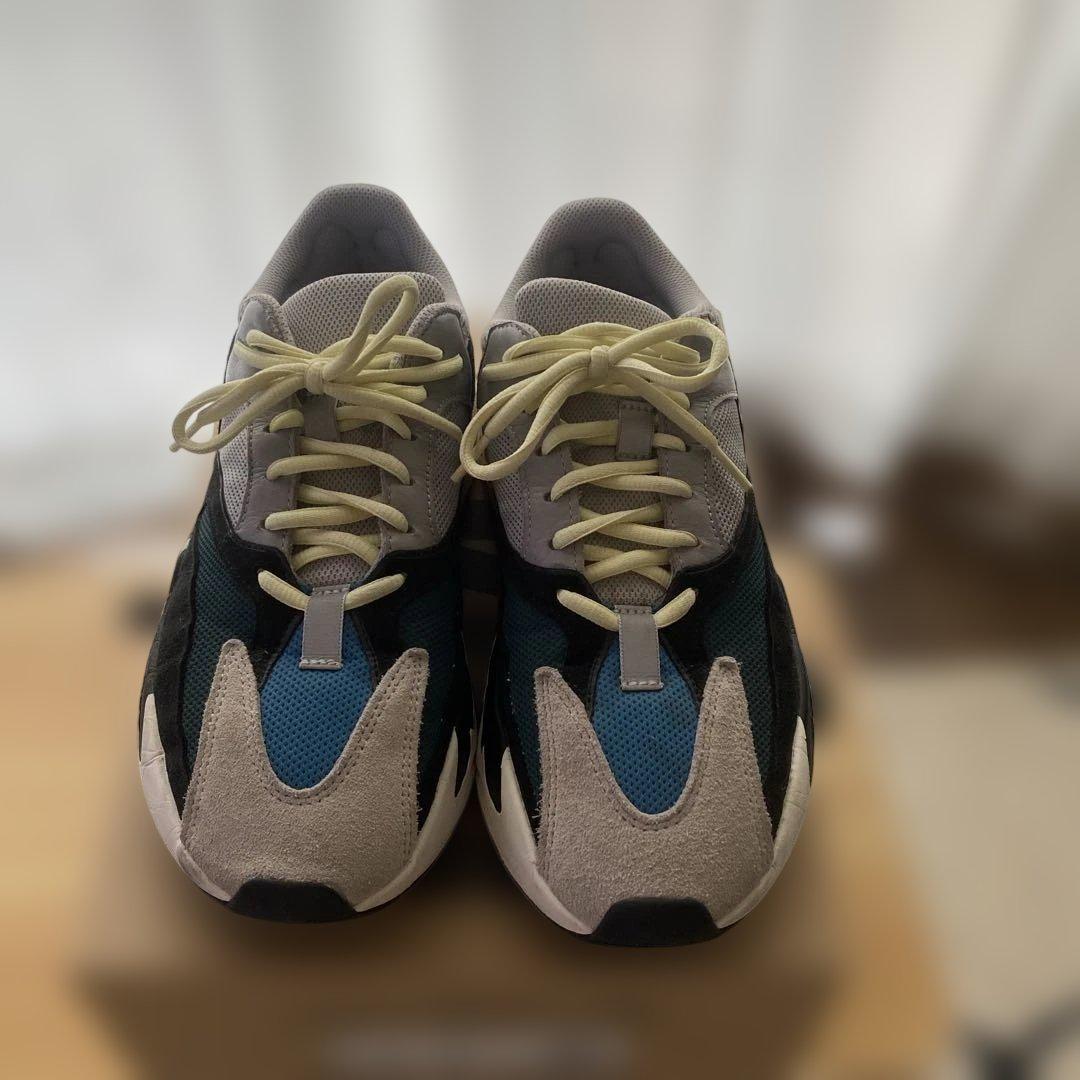 YEEZY BOOST 700 ホワイト/ブラック/オレンジ US 9