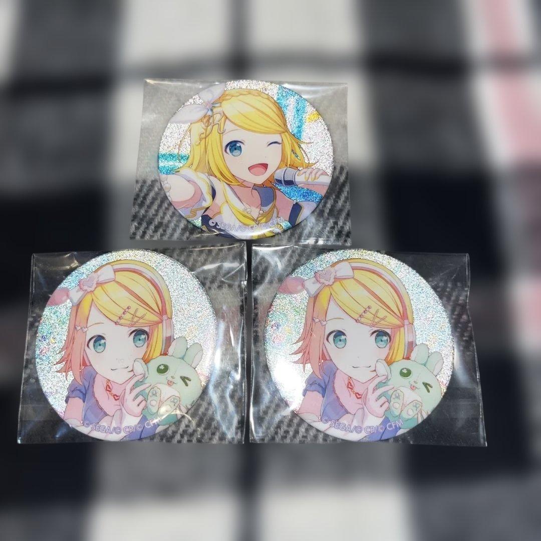 鏡音リン グリッター缶バッジ Vol.45B 46B まとめ売り - メルカリ