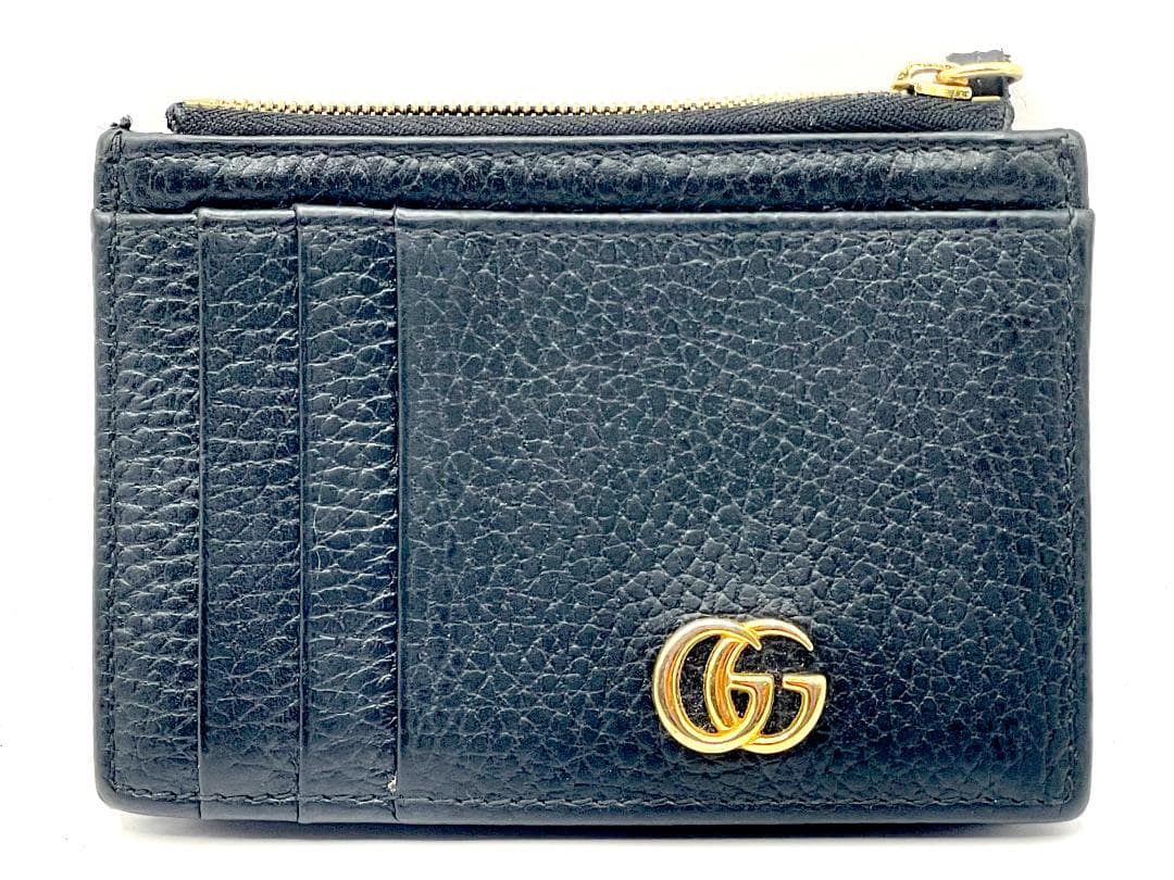 ゆ*う様 《正規品》GUCCI 　レザー　グッチ　ブランド　鑑定済み　黒　ケース