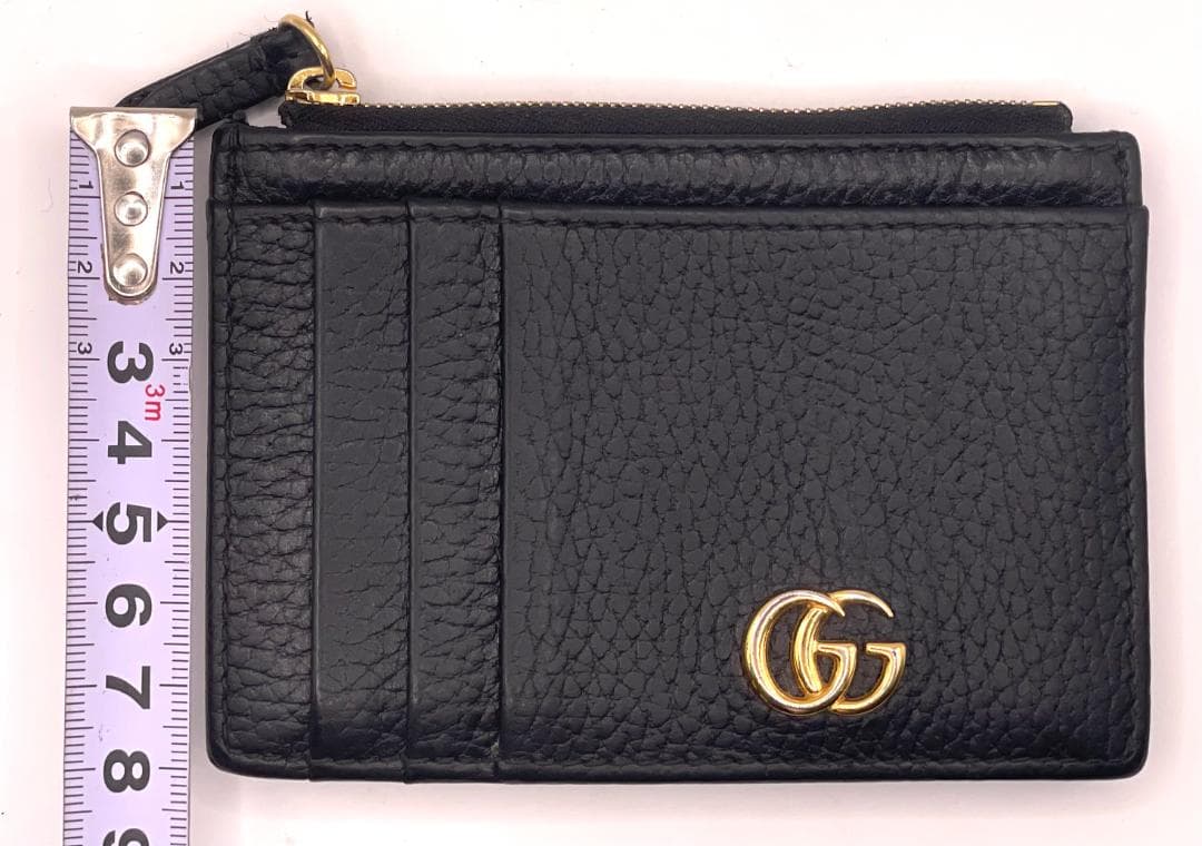 ゆ*う様 《正規品》GUCCI 　レザー　グッチ　ブランド　鑑定済み　黒　ケース