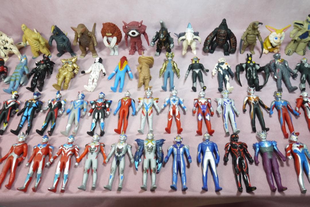 ウルトラヒーローシリーズ500 ウルトラ怪獣シリーズ500 ソフビ 58体