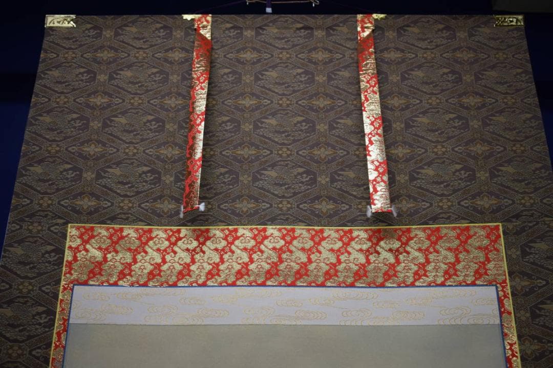 真作/翠峰/観音像図/桐共箱二重箱付/布袋屋掛軸HJ-217 - メルカリ