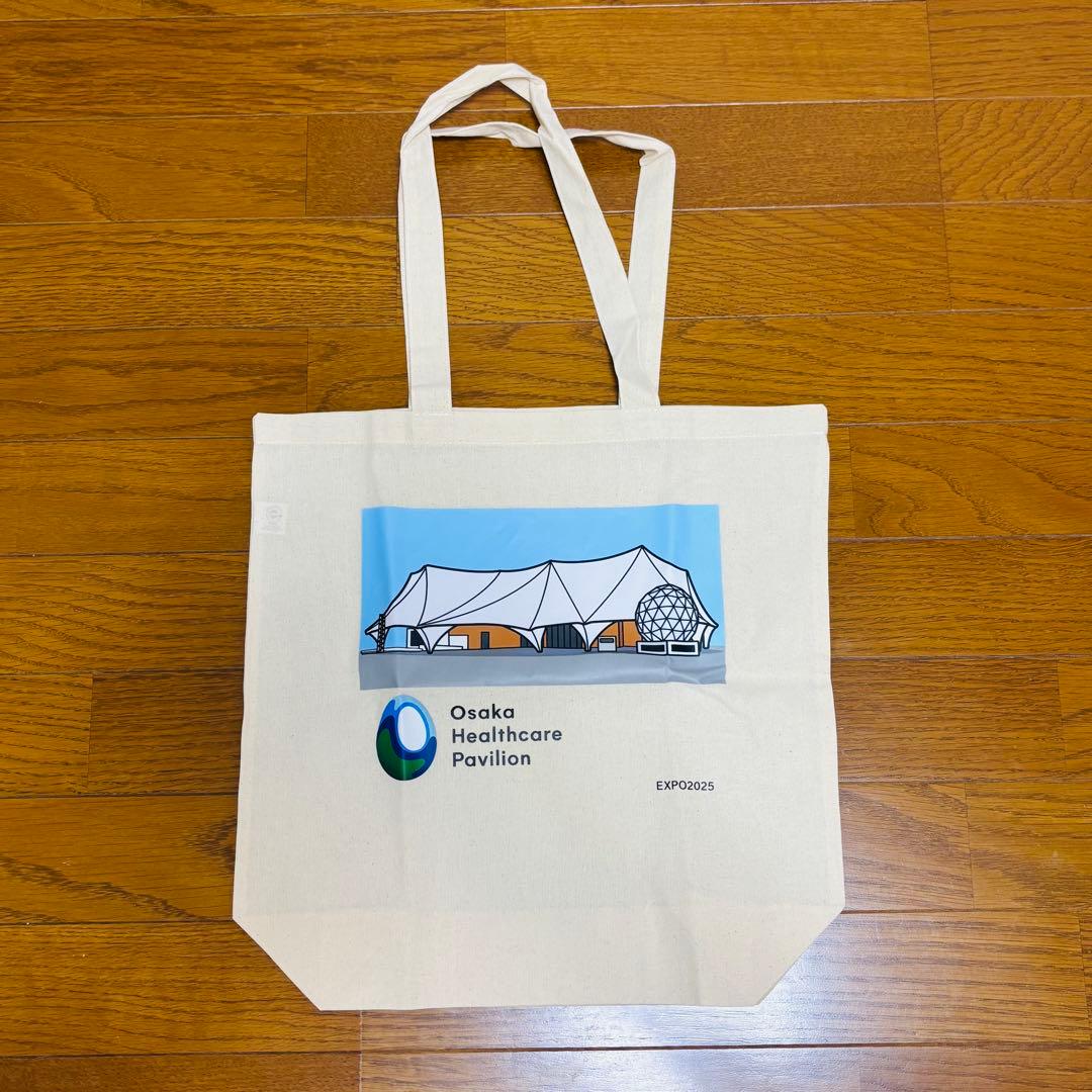 非売品】大阪・関西万博☆大阪ヘルスケアパビリオントートバッグ