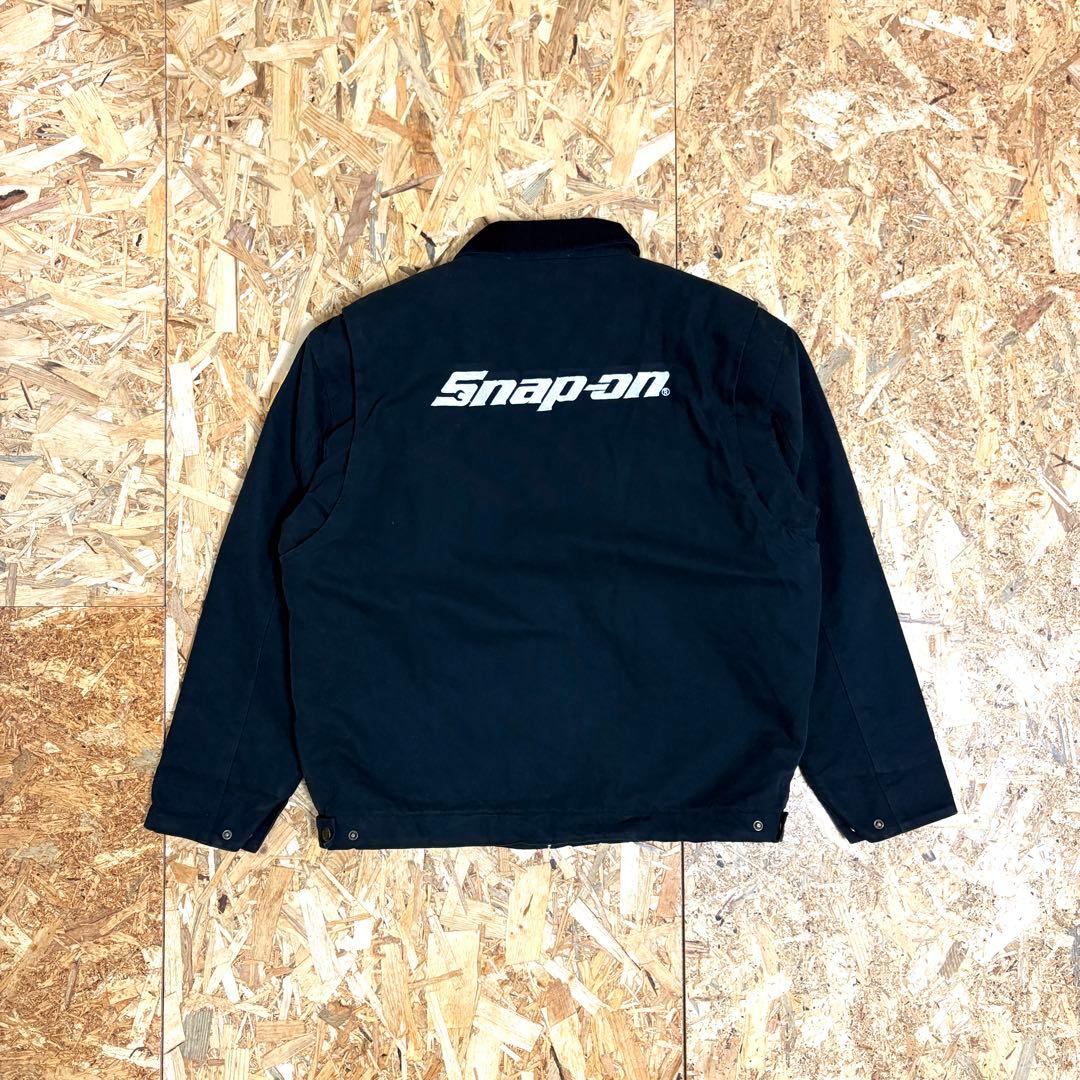 00s Snap-on DETROIT JACKET type ワークジャケット SNAP-ON TOOLS Work Jacket Black/Gray 100th Anniversary LIMITED