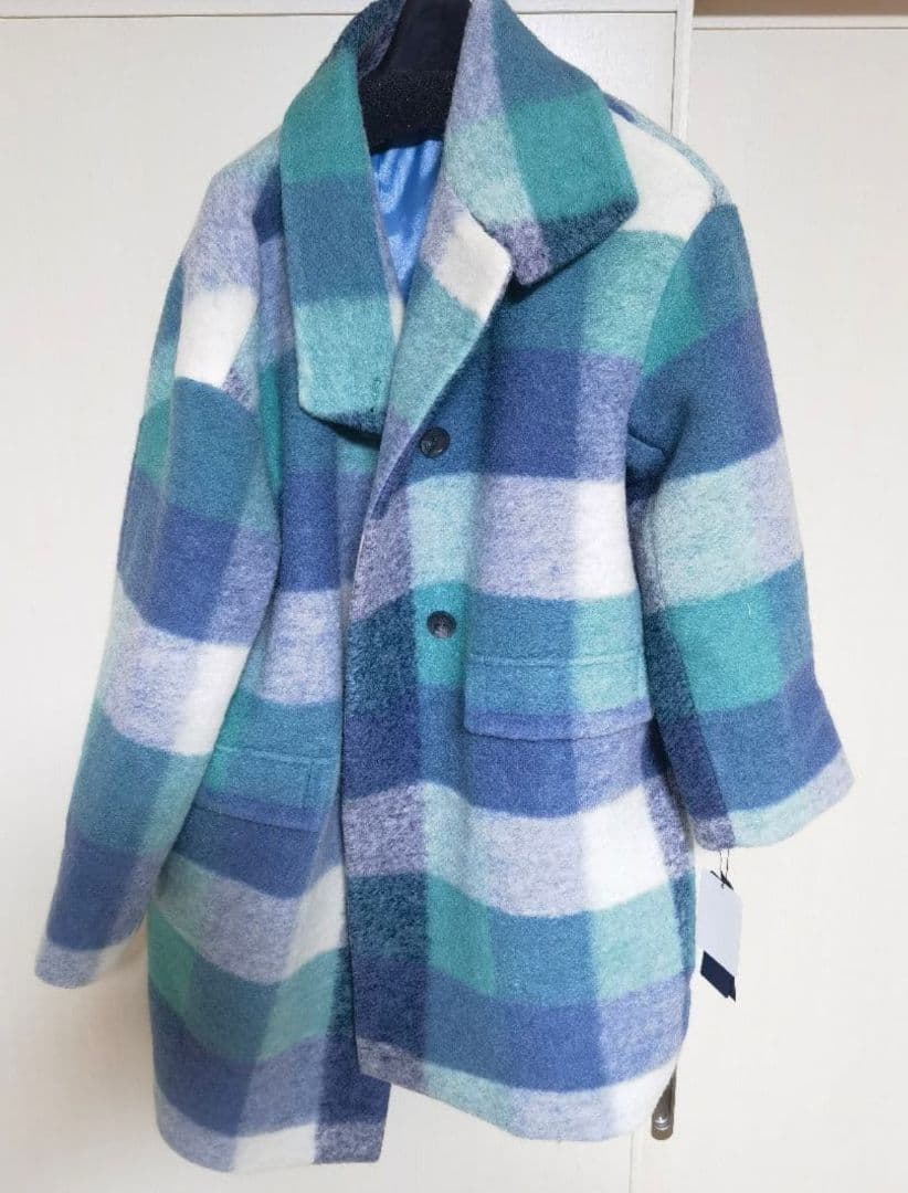 Bluefronce Robe イタリア製生地チェック柄ハーフ 今週末限定価格