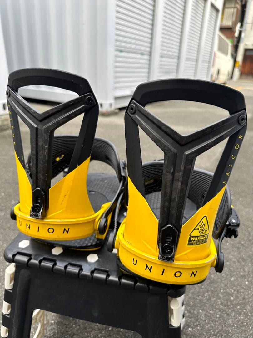 UNION Falcor ビンディング イエロー/ブラックサイズM