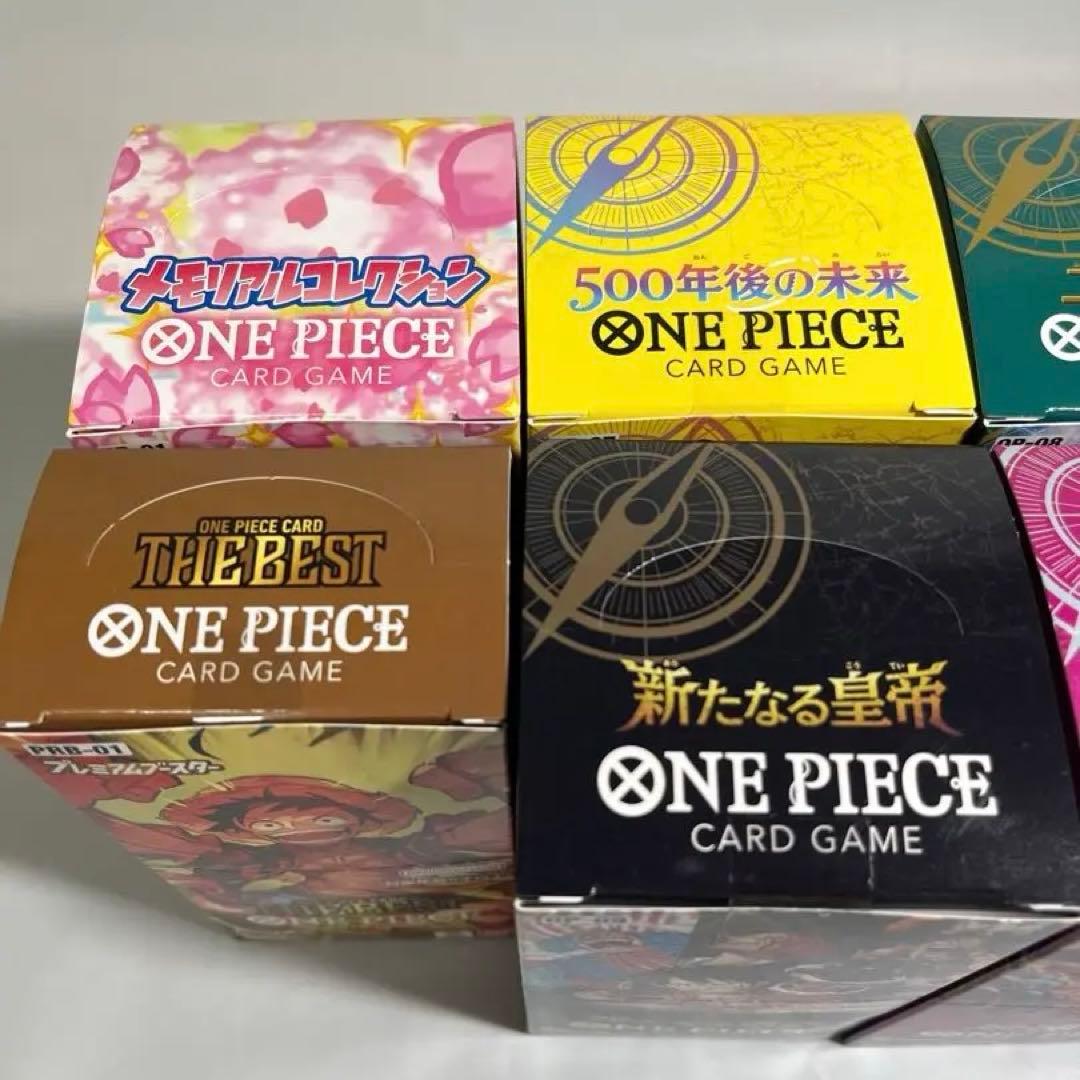 ワンピースカードゲーム 6ボックス(テープ付き、未開封) - メルカリ
