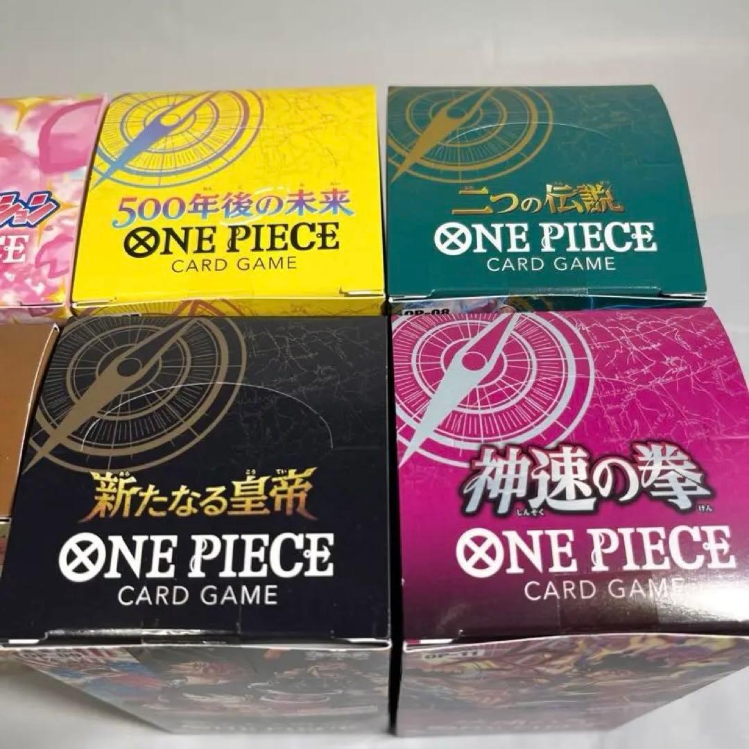 ワンピースカードゲーム 6ボックス(テープ付き、未開封) - メルカリ