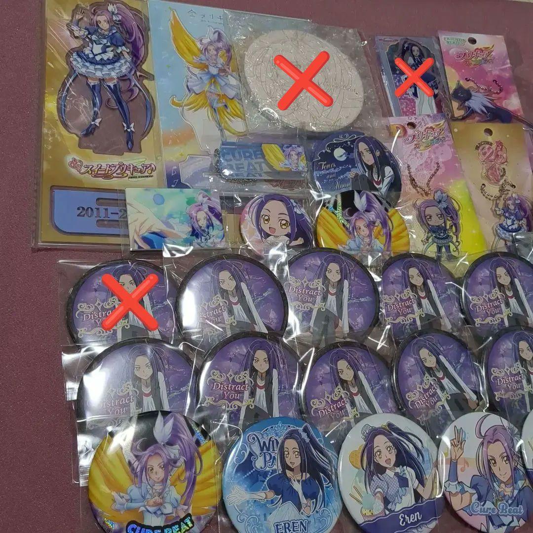 スイートプリキュア キュアビート セイレーン 黒川エレン 缶バッジ