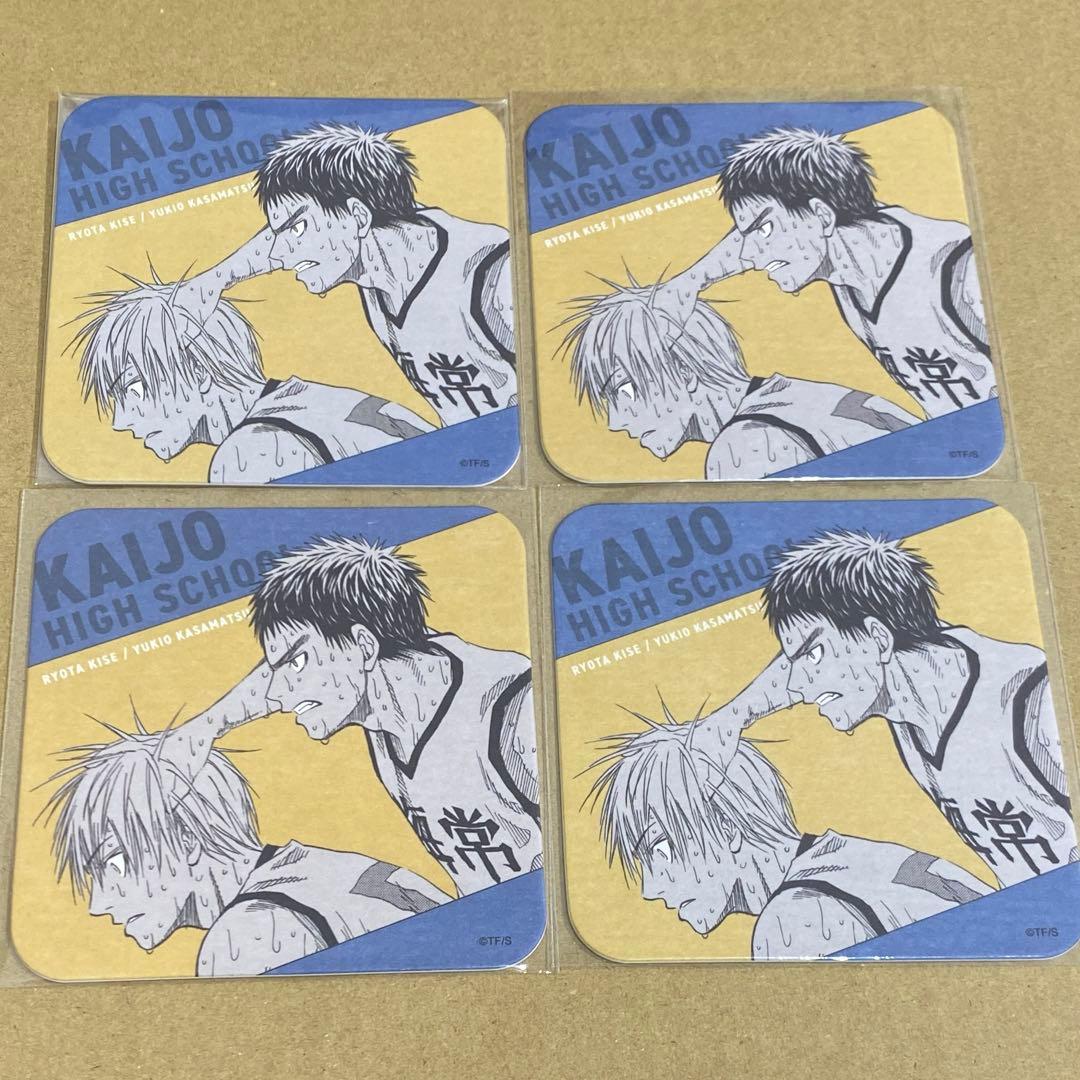 黒子のバスケ 原画展 アートコースター 笠松幸男 黄瀬涼太 海常高校