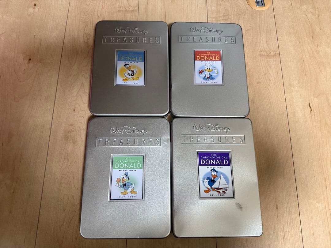 【海外版DVD】ドナルドダック・クロニクル 限定保存版　Vol.1～4