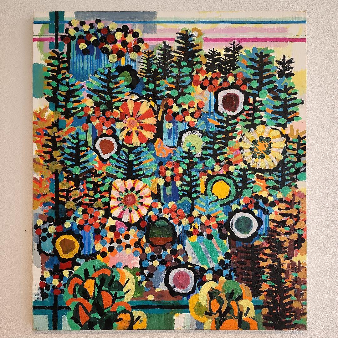 田渕眞兒　油絵　油彩画 楽天市場】桜島 羽沢清水 サムホールサイズ油彩画（油絵）日本風景画